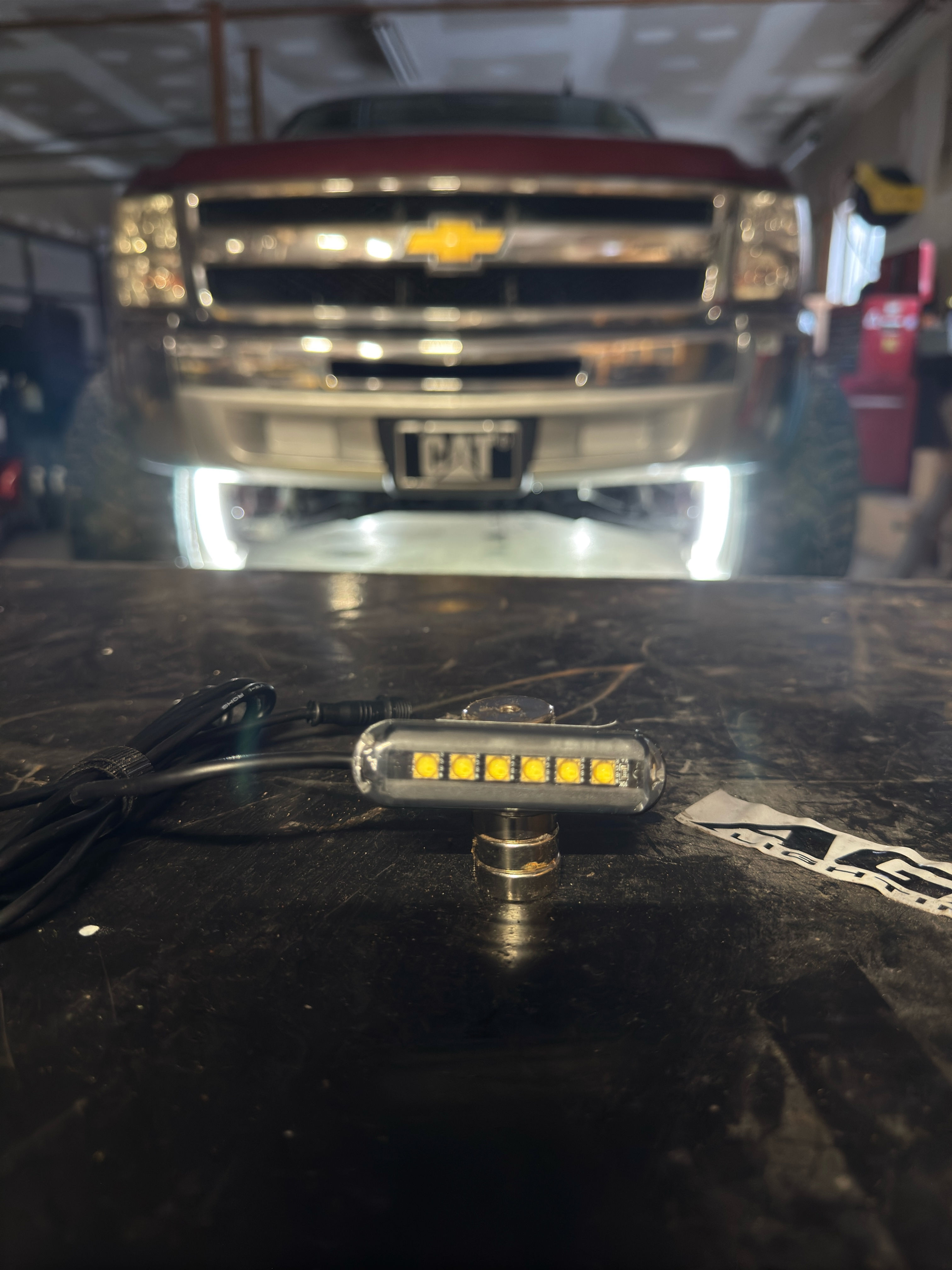 6 Chip Led Magnetic Pure White Pod