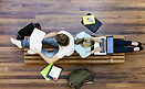 Male and female students doing schoolwor