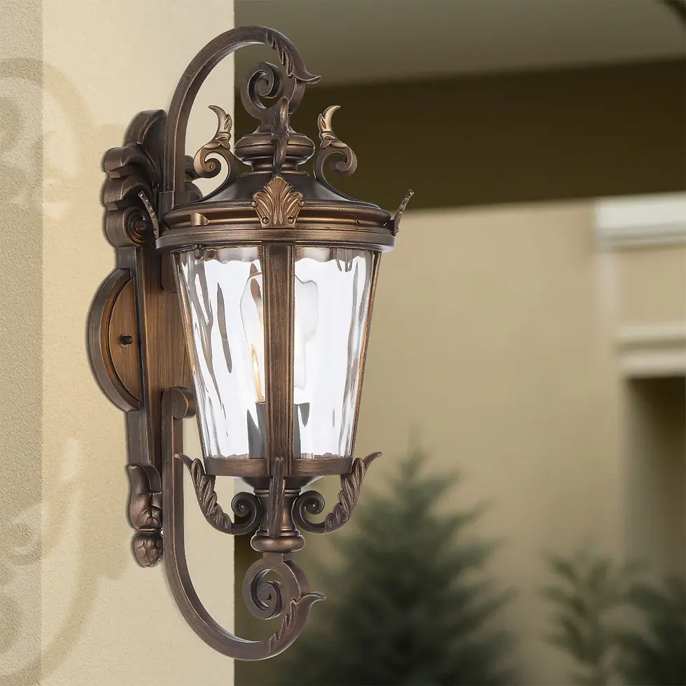 Pedral Exterior Wall Light (Bronze)