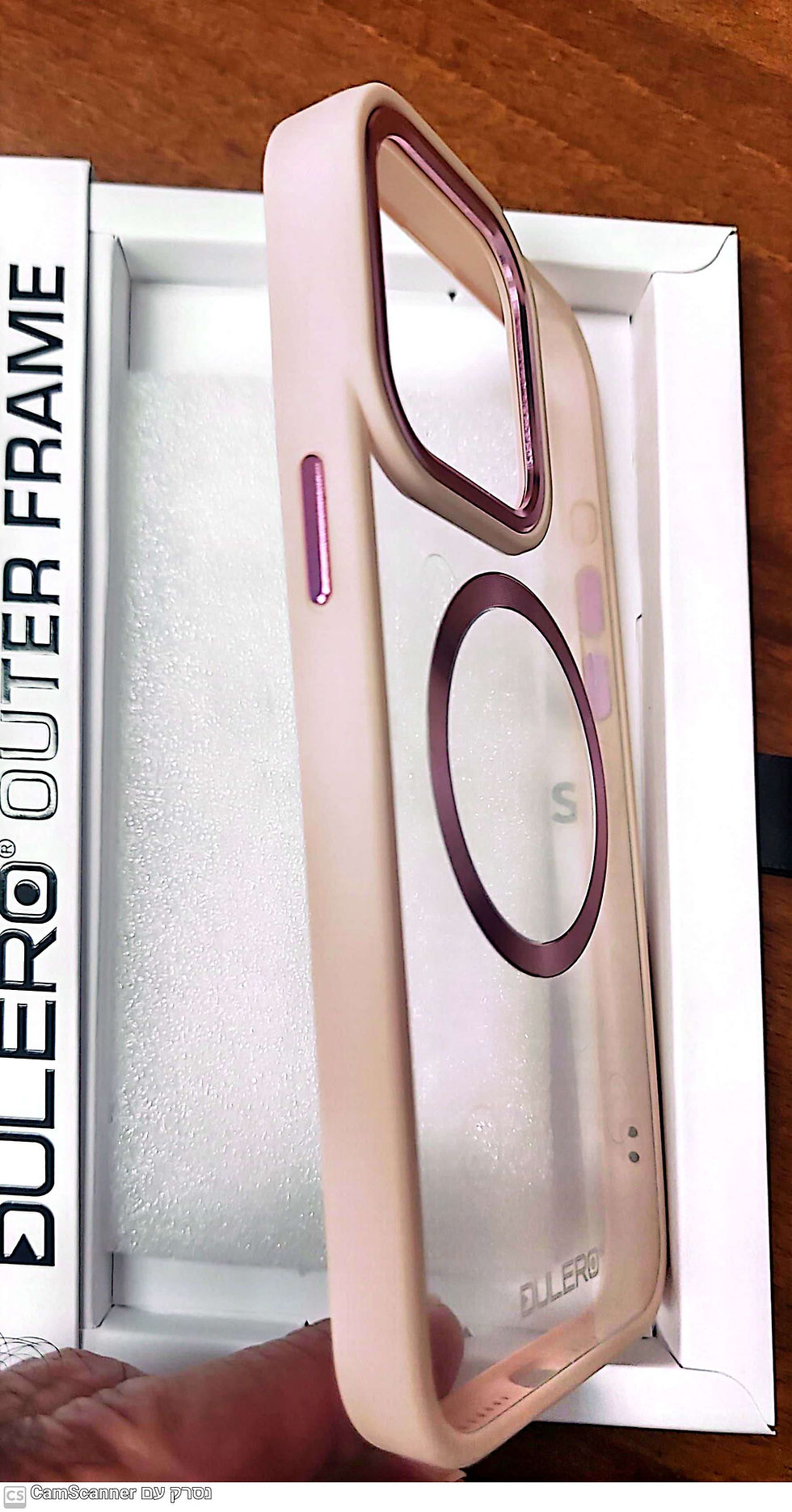 תמונה ממוזערת: 15 PRO MAX MAGASAFE  כסוי מגן לאיפון
