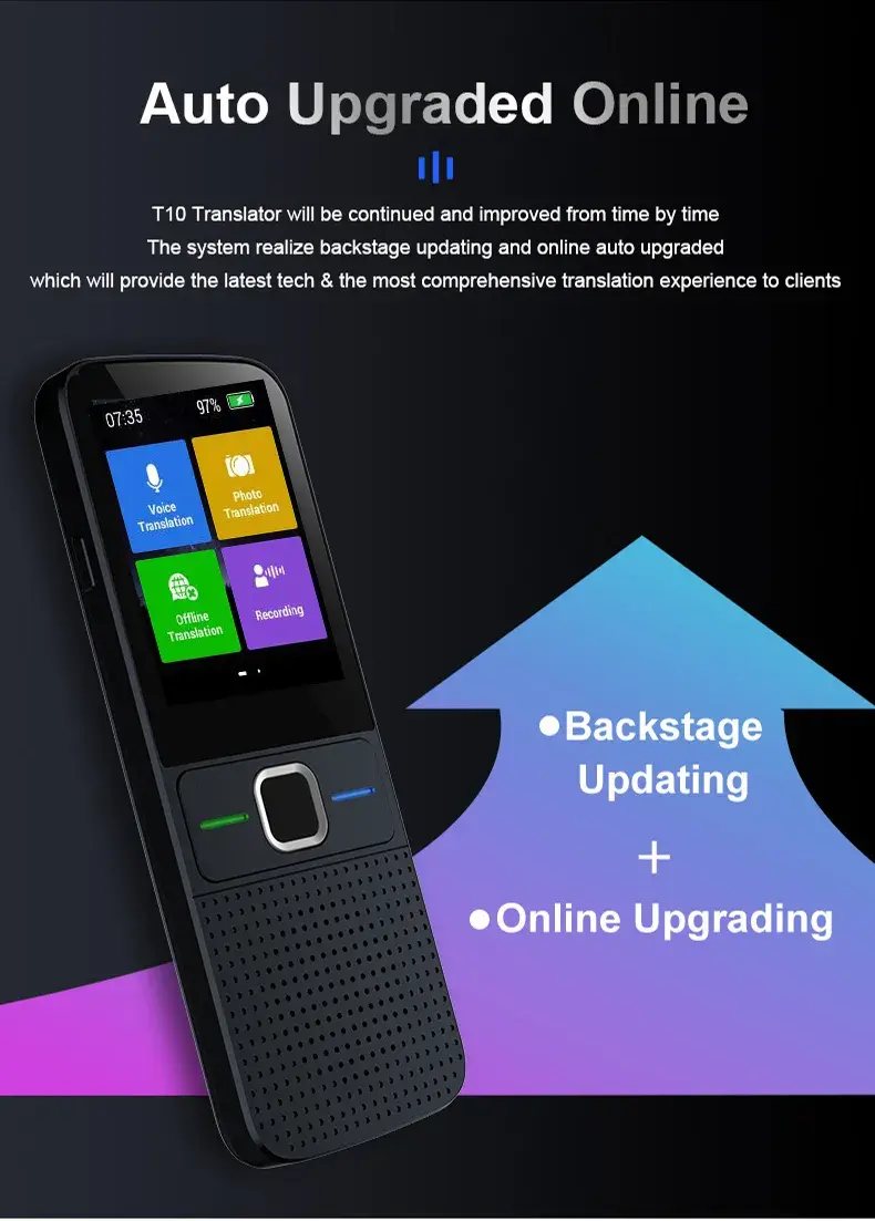 תמונה ממוזערת: מתרגם שפות קולי דו כווני ומילון פשוט לדבר ולתרגם