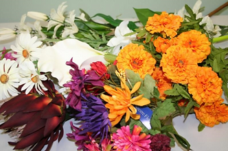 Assorted dried flowers