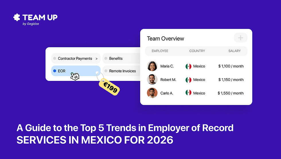 A Guide to the Top 5 Trends in Employer of Record Services in Mexico for 2026