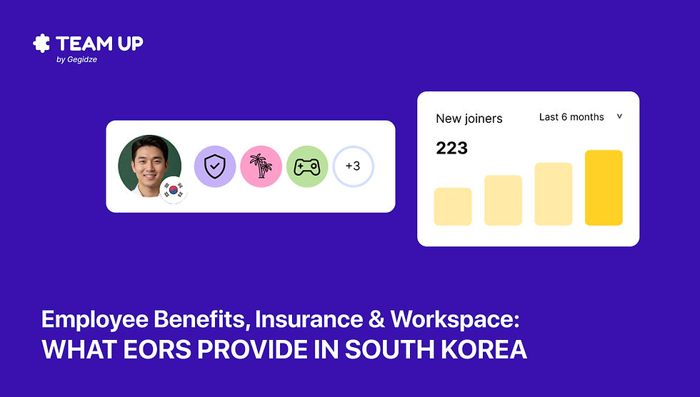 Employee Benefits, Insurance & Workspace: What EORs Provide in South Korea