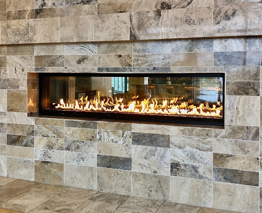 Propane Gas Fireplace