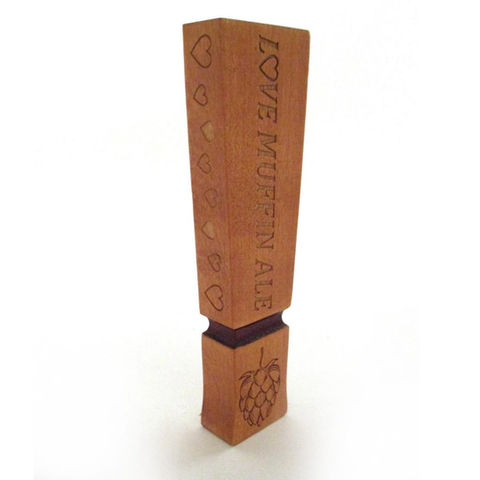 Wood engraves and cuts beautifully with great detail. We can effectively cut up to 3/8” thick with multiple passes. Charring will always occur on the laser cut edge. Different woods cut engrave differently. Cherry, basswood and alder are some of our favorites. 