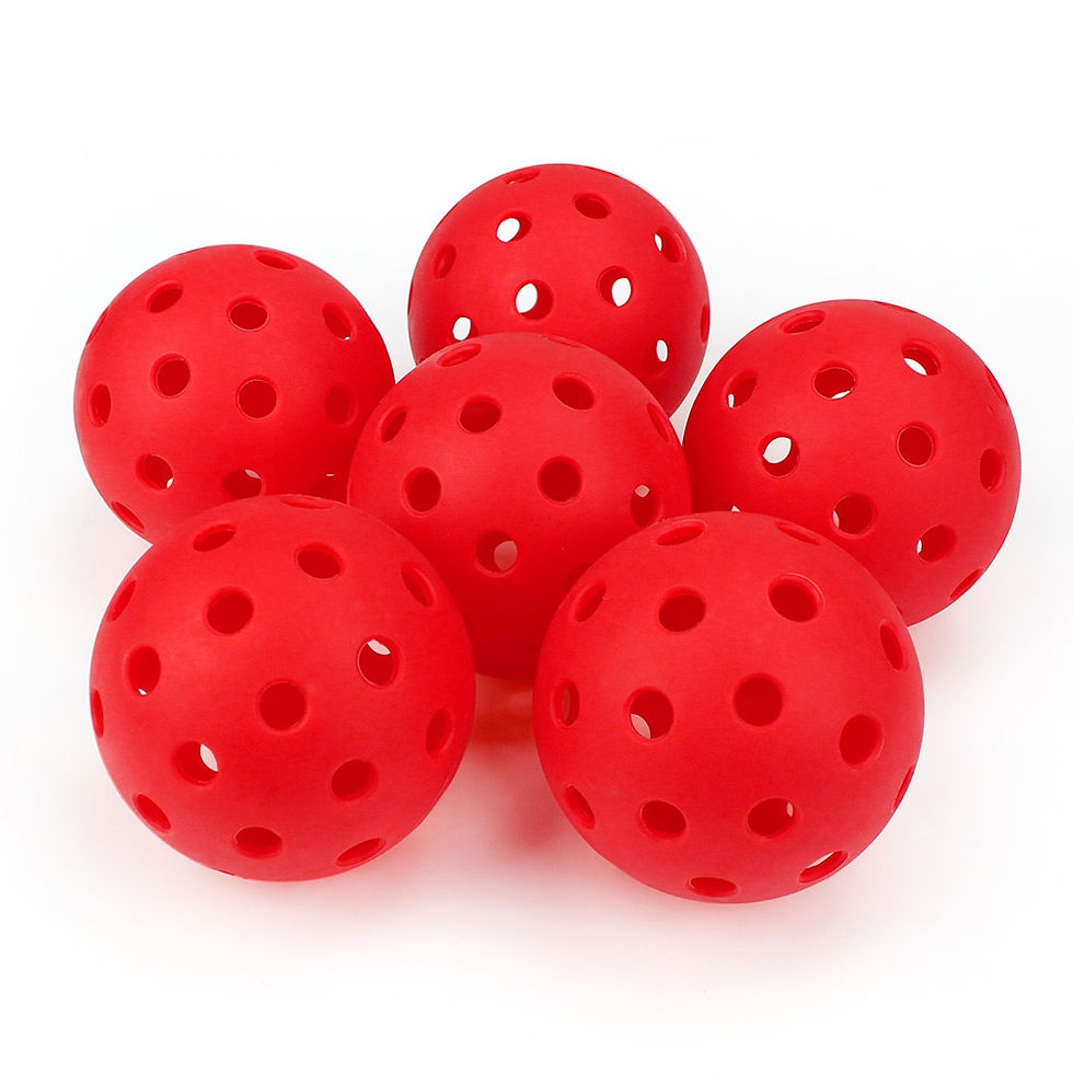 Thumbnail: Pickleball 74MM Durable 40 Holes Outdoor Pickleballs 26g Competition Pickleballs