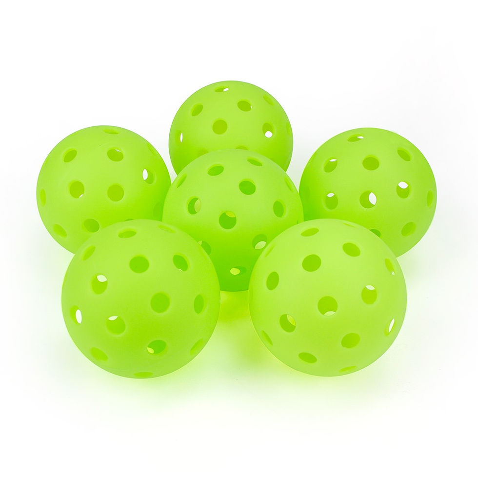 Thumbnail: Pickleball 74MM Durable 40 Holes Outdoor Pickleballs 26g Competition Pickleballs