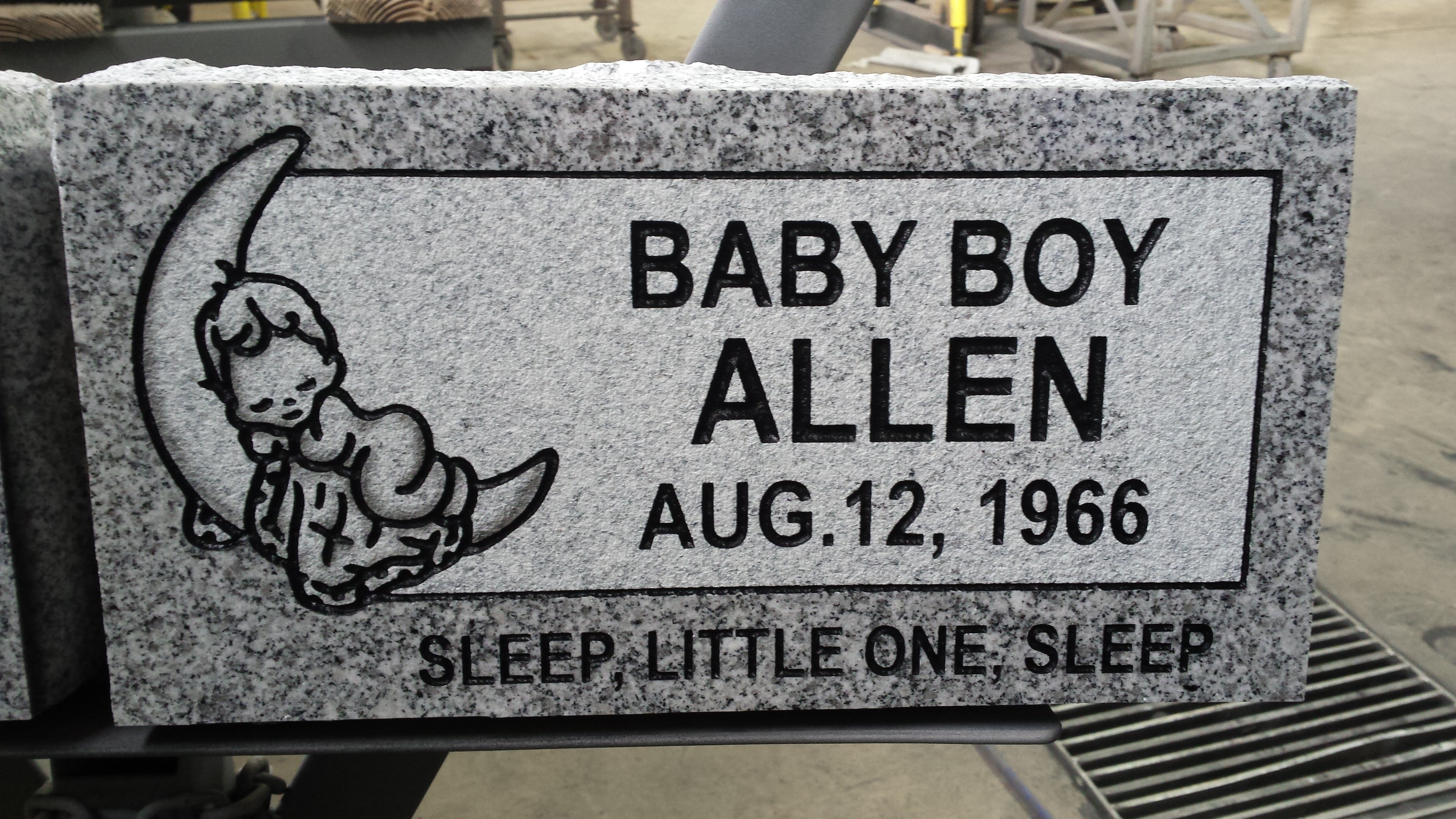 Allen-Boy Sleeping on Moon