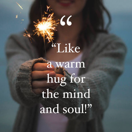 Like a warm hug feedback after online meditation