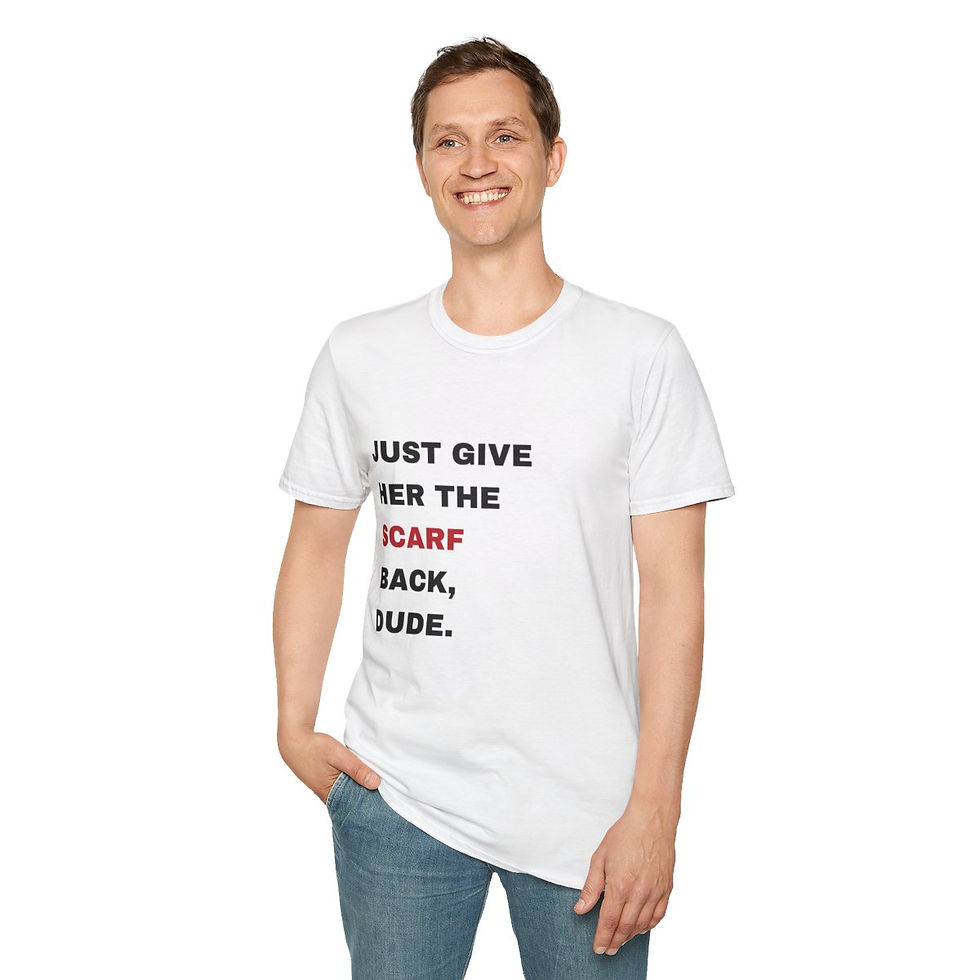 Thumbnail: Just Give Her The Scarf Back | Funny Red Scarf Shirt