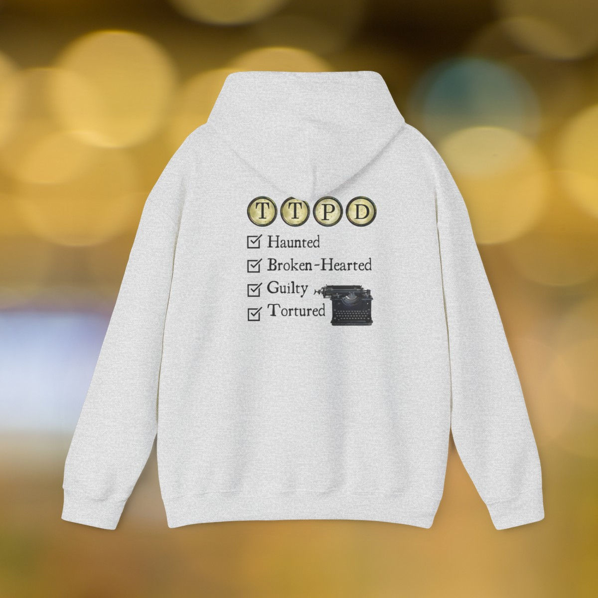 TTPD Hoodie | Tortured Poets Sweatshirt | TTPD Merch | Typewriter Aesthetic
