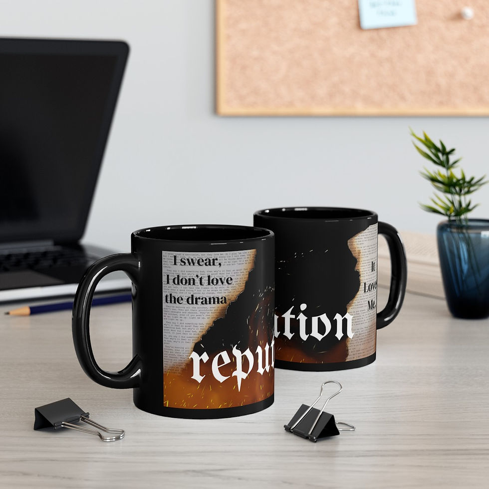 Thumbnail: Rep Mug | I Don't Love The Drama... It Loves Me | Swiftea Mug