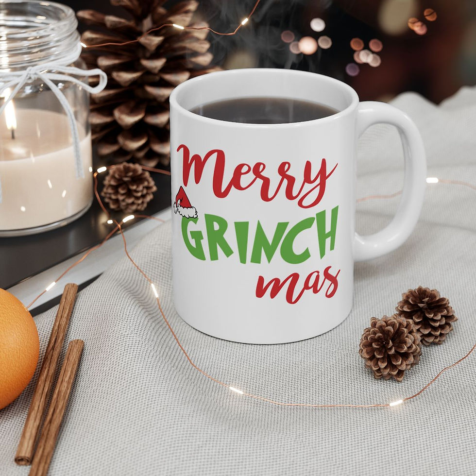Thumbnail: Grinch Climbing in Yo Chimneys | Meme Grinch Christmas Coffee Mug