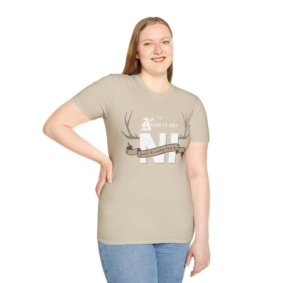Thumbnail: Knights who recently said Ni Shirt | M Python Holy Grail Gift Tee