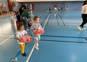 Matinée sportive pour les élèves de maternelles