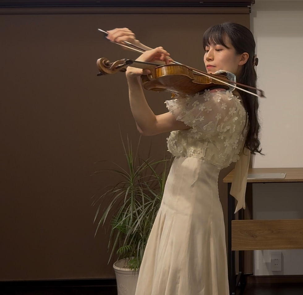 音楽講座でお話した作品を中心に演奏しました