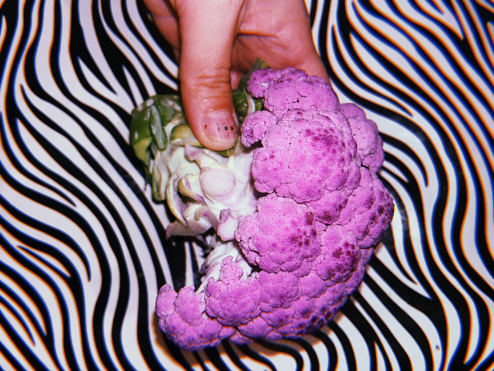 むらさきのカリフラワー