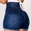 Thumbnail: High Waist Ripped Denim Shorts