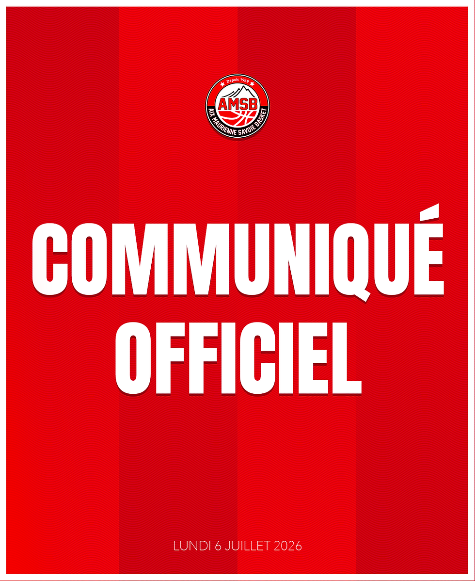 Communiqué officiel : AIX MAURIENNE valide son ticket en Élite 2 pour sa 33ème saison