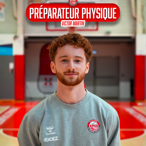 Victor Martin devient le nouveau préparateur physique !