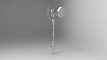 Thumbnail: Ultimate Mjolnir STL