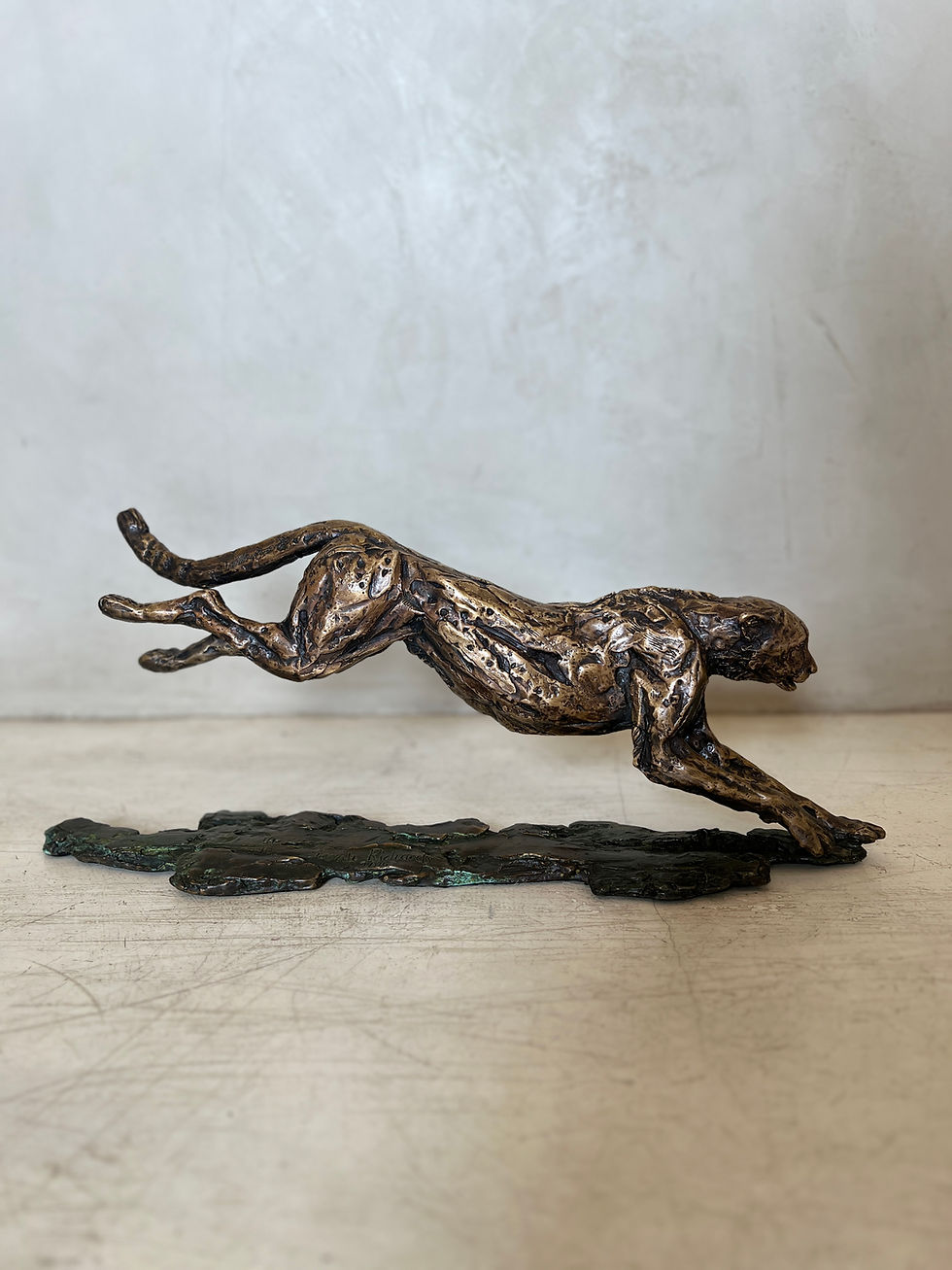 Sarah Richards - Running Cheetah Speed 2  - Edition of 14 of 15