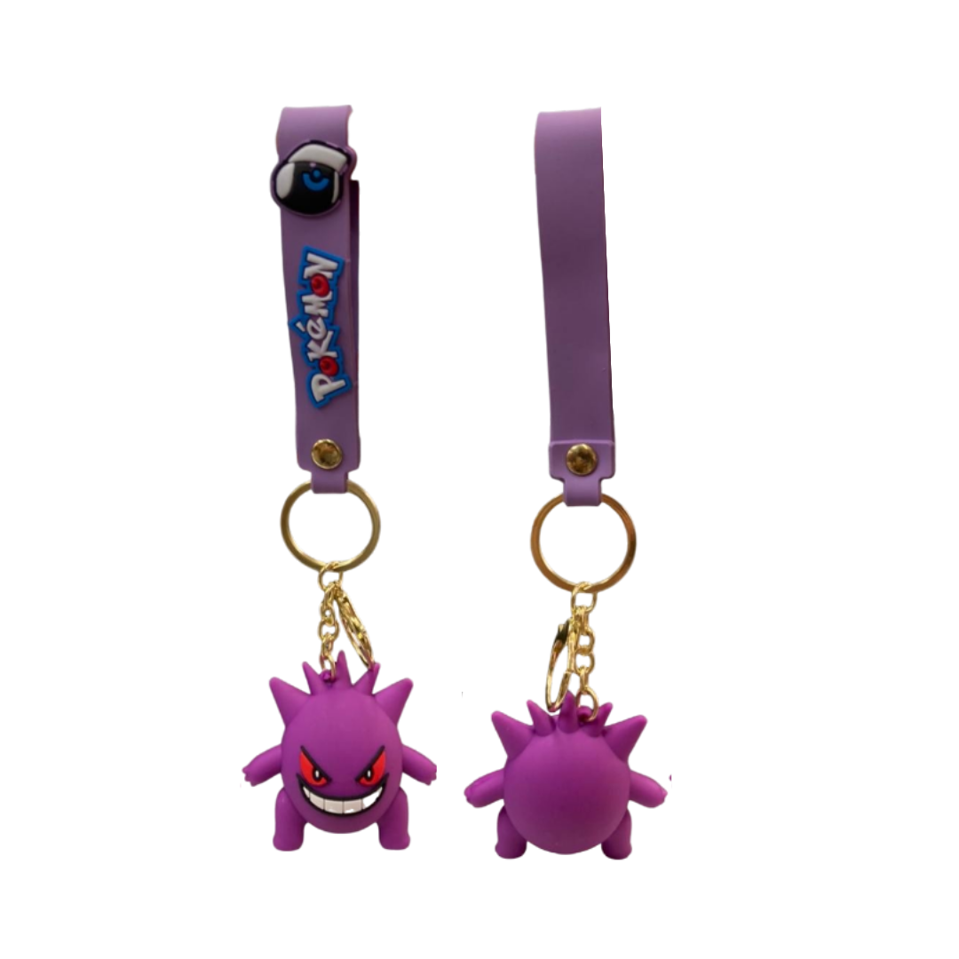 LLAVERO DE GOMA POKEMON