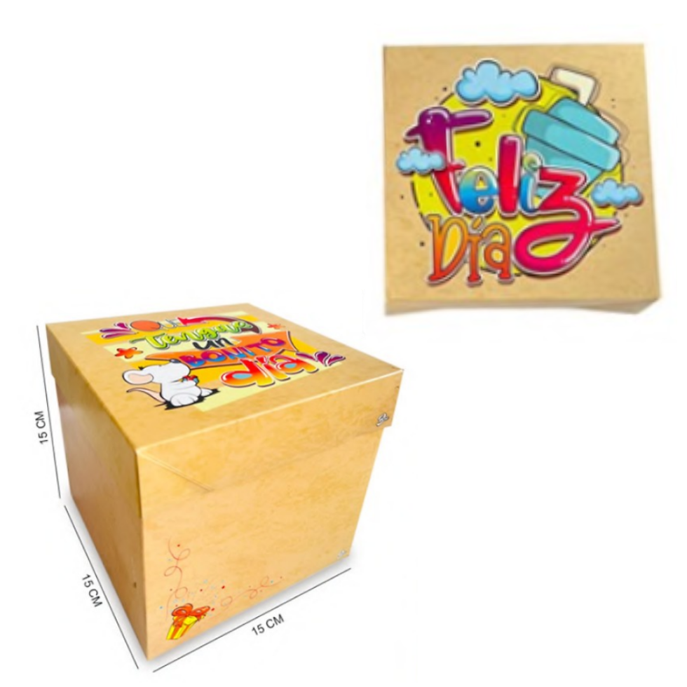 Miniatura: CAJA PARADISE PEQUEÑA CON TEXTO