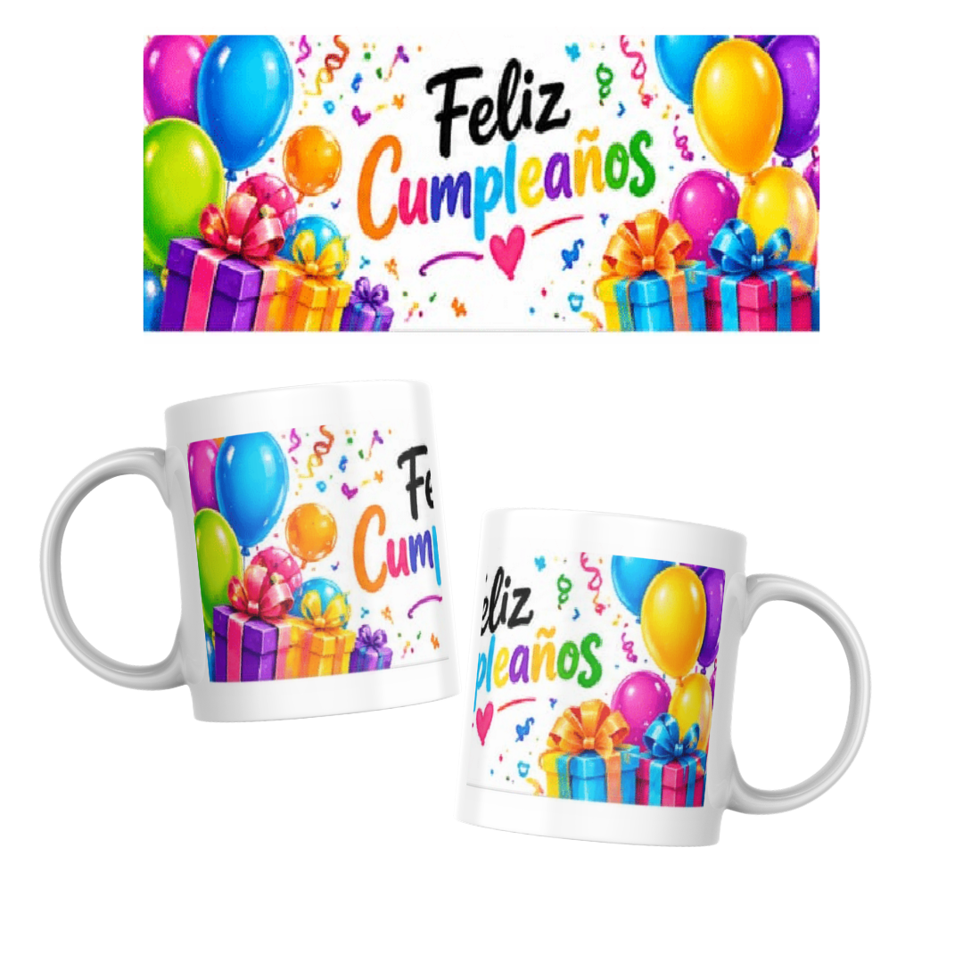 MUG FELIZ CUMPLEAÑOS