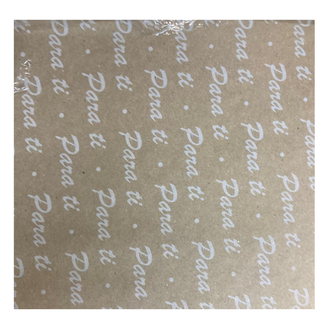 PAPEL REGALO KRAFT ESTAMPADO
