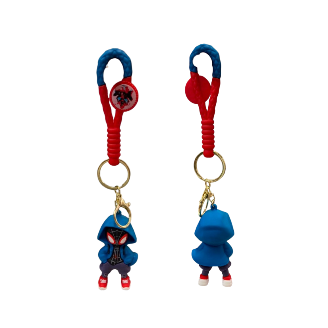 LLAVERO DE GOMA SPIDER MAN 