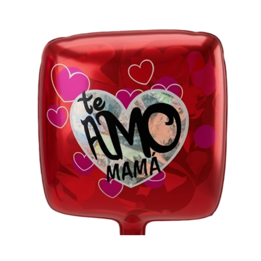 GLOBO METALIZADO ESTAMPADO 9"