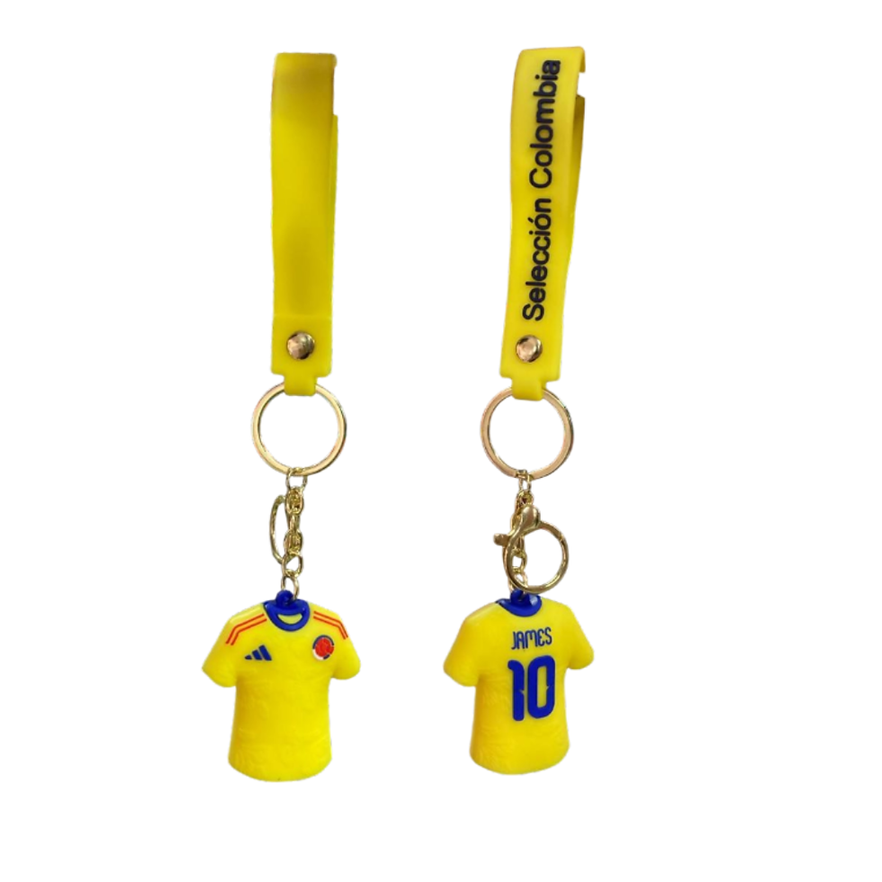 Miniatura: LLAVERO DE GOMA SELECCIÓN COLOMBIA 