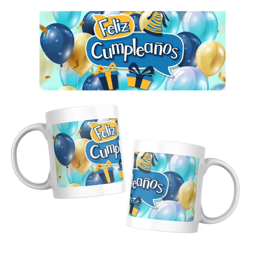 MUG FELIZ CUMPLEAÑOS