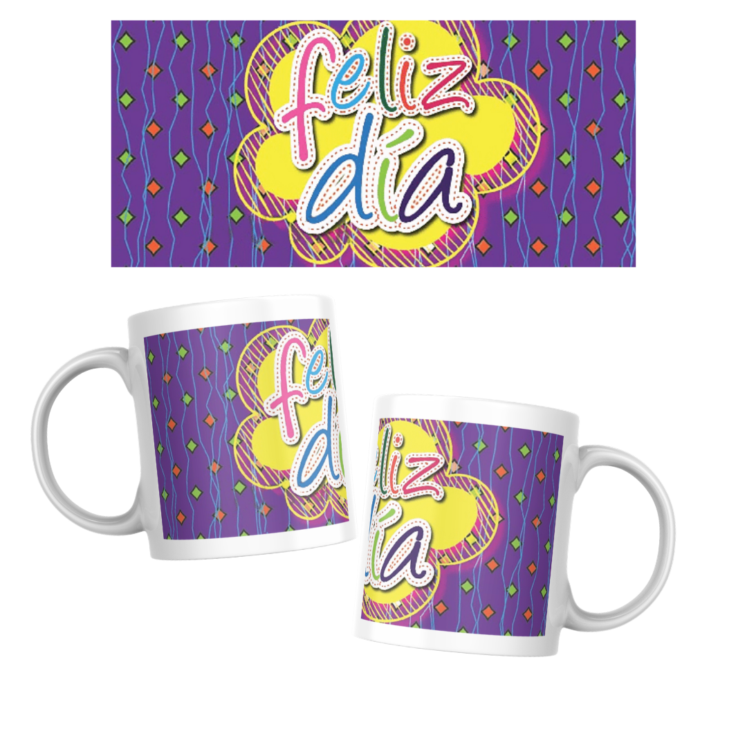 MUG FELIZ DIA PARA ELLAS