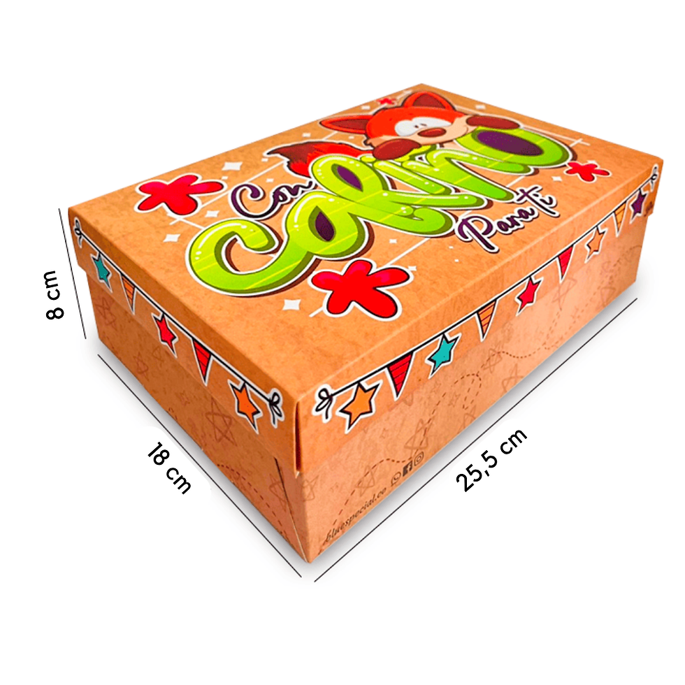Miniatura: CAJA TAPA MAGICAL NEON