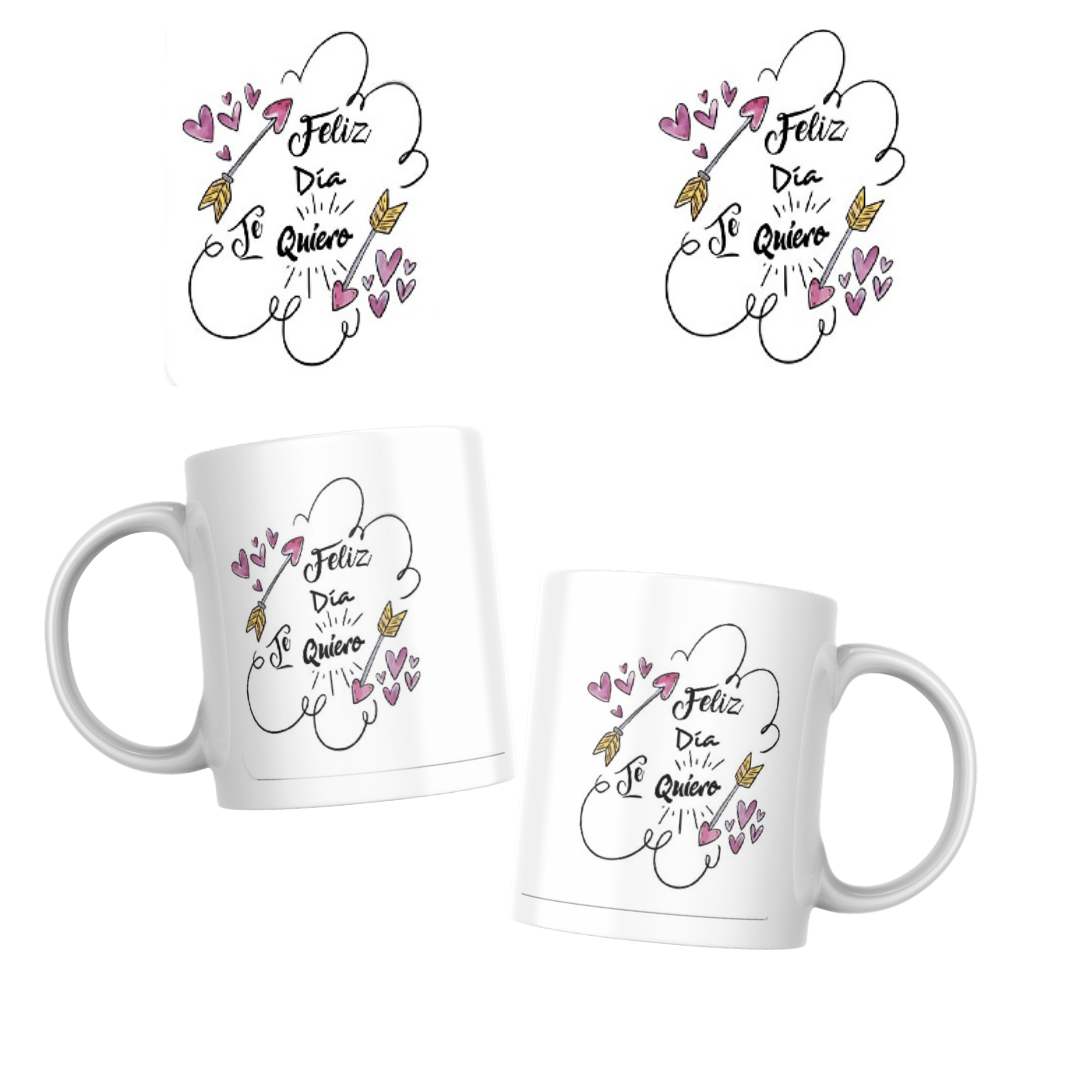 MUG FELIZ DIA PARA ELLAS