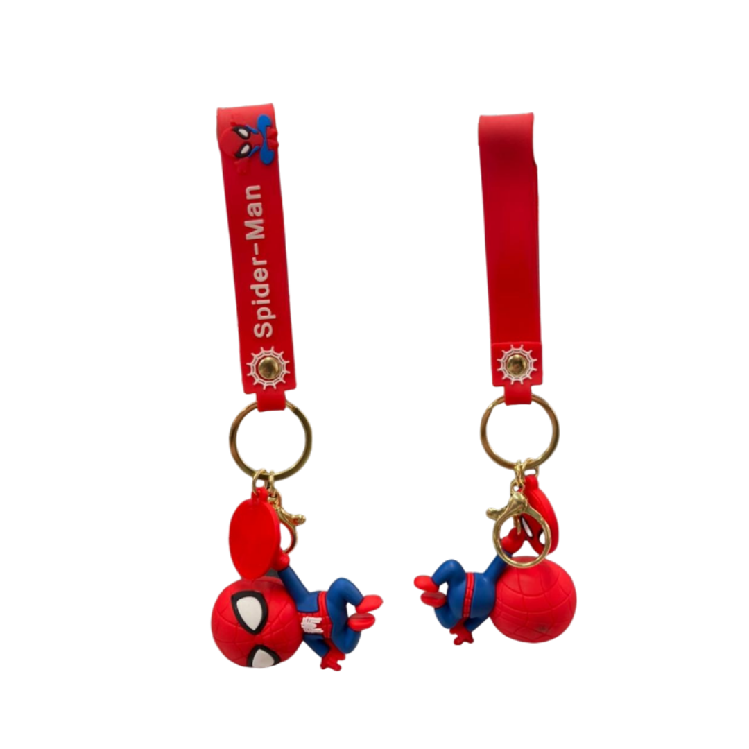 LLAVERO DE GOMA SPIDER MAN 