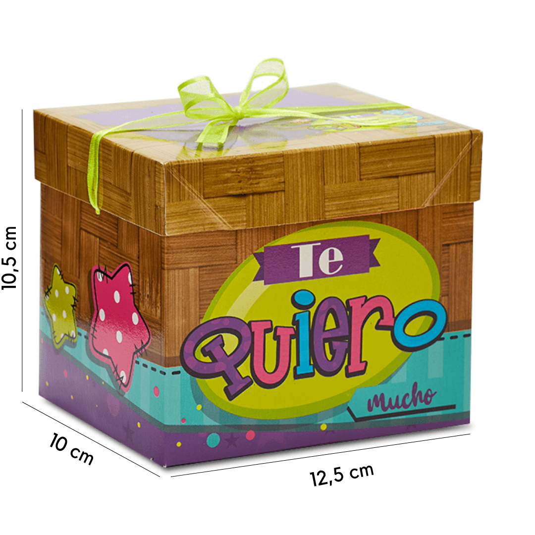CAJA DE REGALO CUBO 
