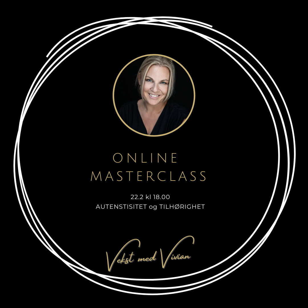 Online Masterclass - autentistitet vs tilhørighet