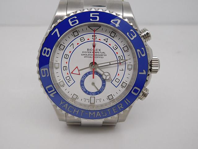 YACHT MASTER II 16680-02 ACERO-BLANCO-AZUL