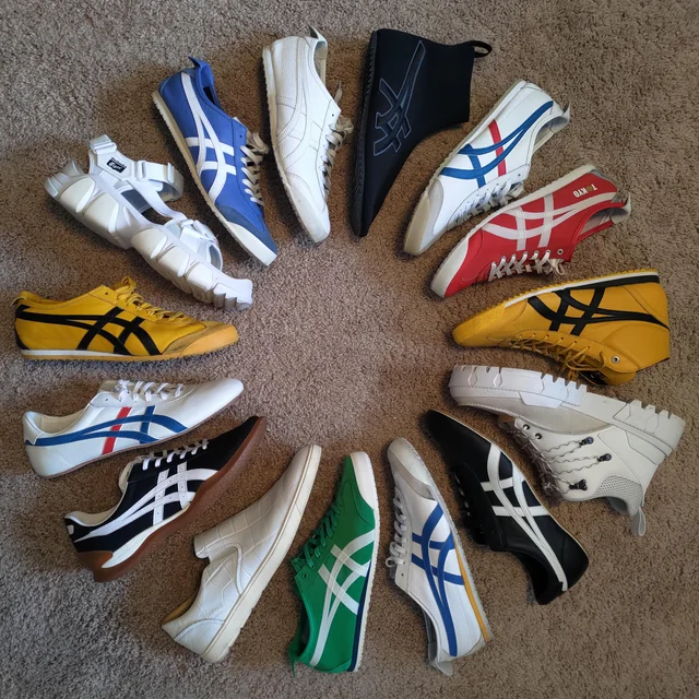 Berbagai model sepatu onitsuka tiger