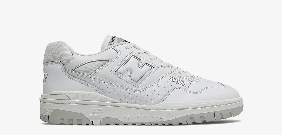 NB 550 WHITE/GREY