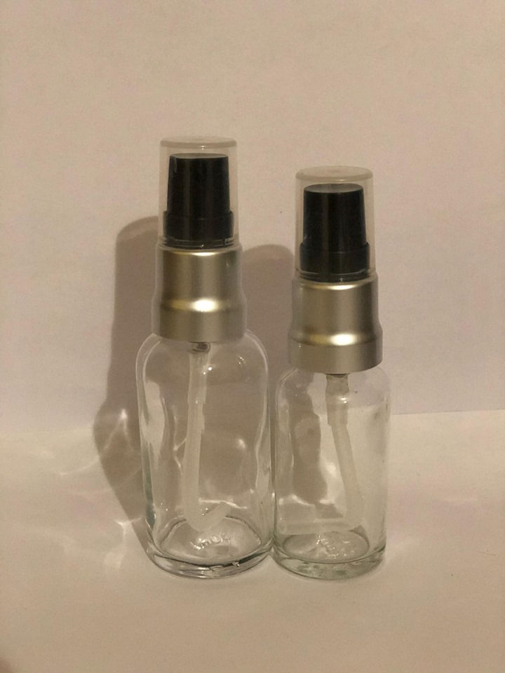 frasco cristal con dosificador