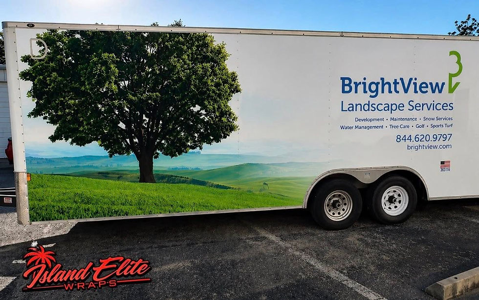 Commercial Trailer Wrap