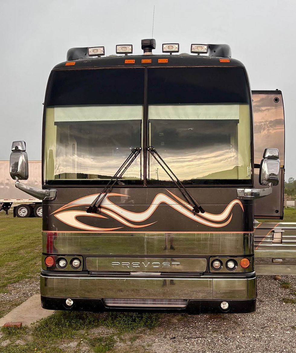 Prevost Windshield Wrap