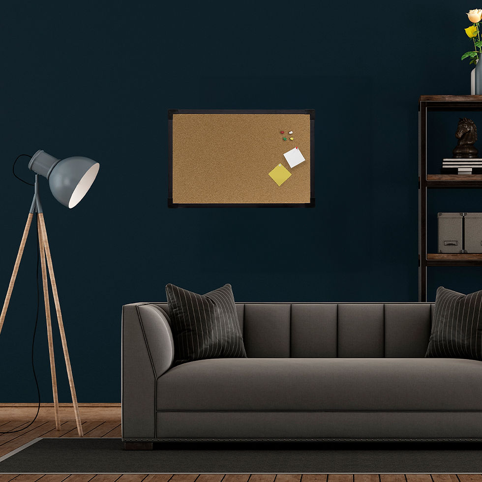 Miniatura: Kit Quadro Cortica MDF Preto Soft