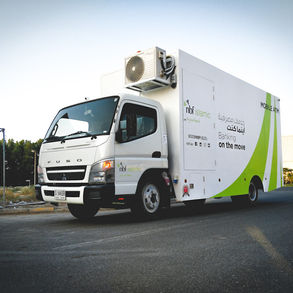 mobile ATM on wheels exterior