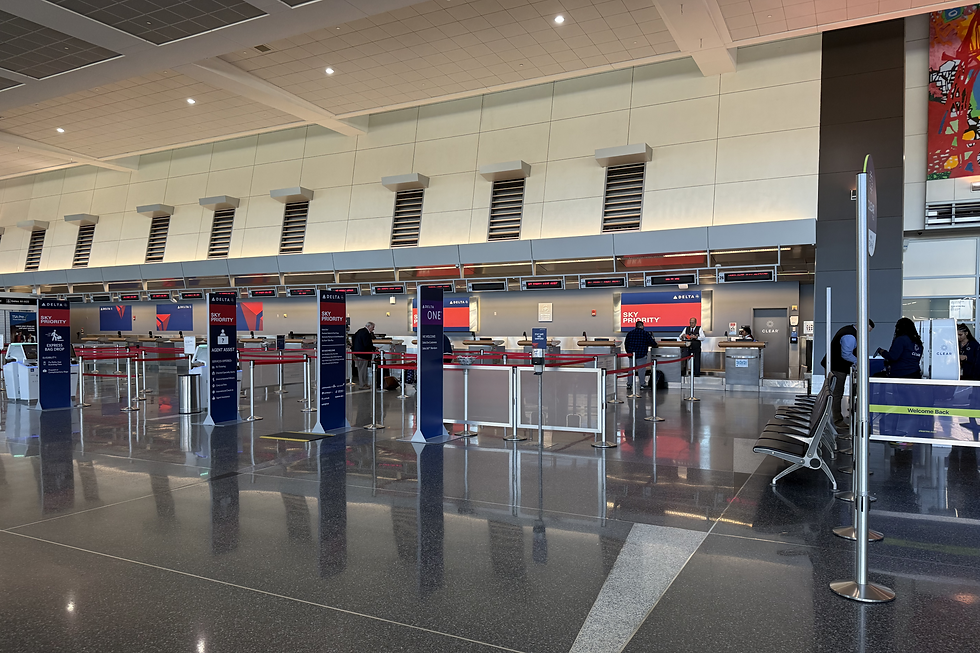 boston logan delta one check in area